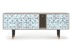 Móvel De Tv| Mueble de TV - 170х69х48 cm - T1 - Marine Strings, Areia Bege