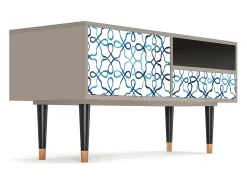 Mueble de TV - 115х59х48 cm - T3 - Marine Strings, Areia^ Móvel De Tv
