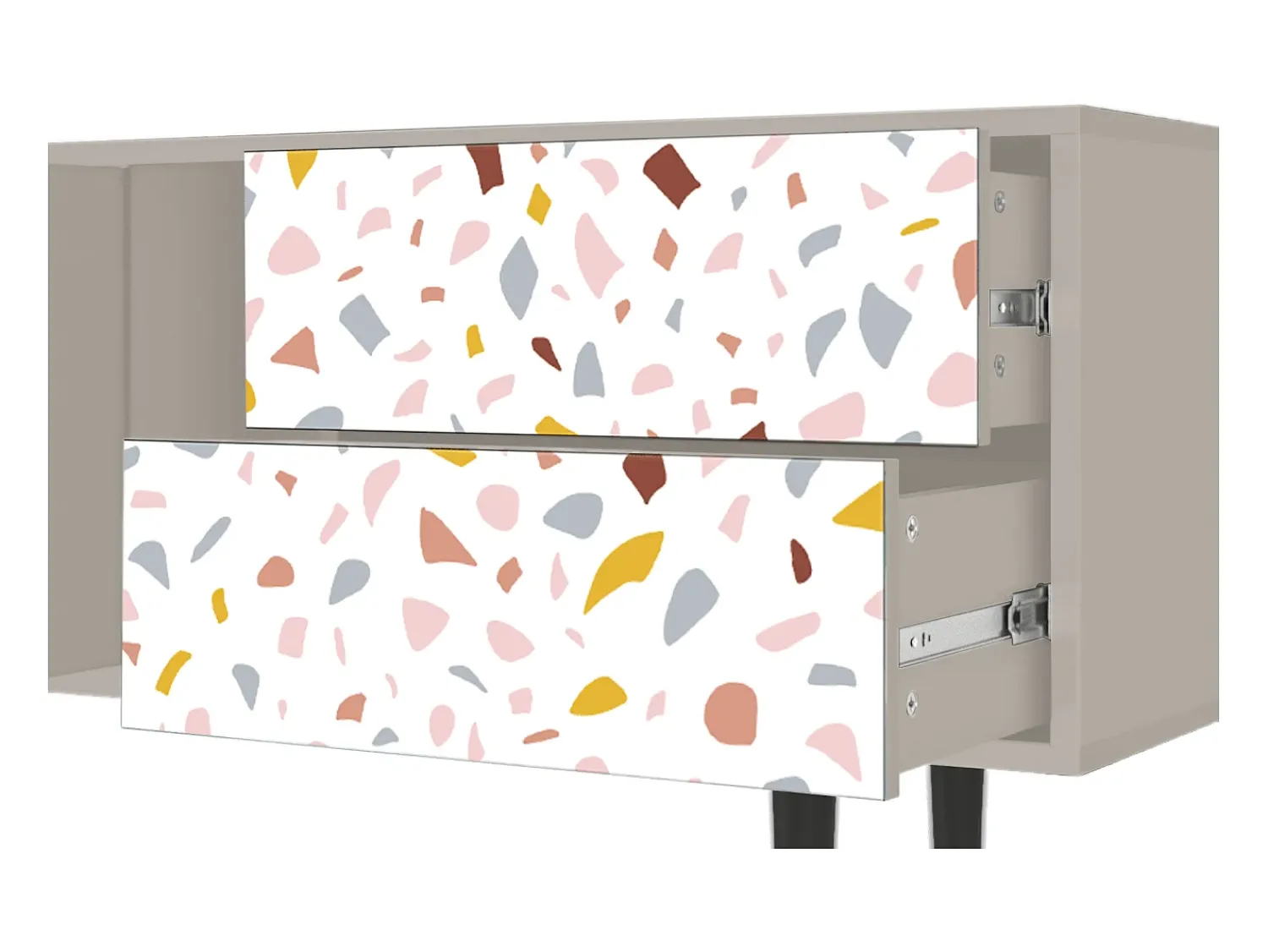 Outlet Mueble de TV - 170х69х48 cm - T1 - Marmelade Cheese, Areia Bege