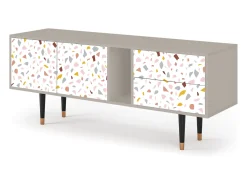 Outlet Mueble de TV - 170х69х48 cm - T1 - Marmelade Cheese, Areia Bege