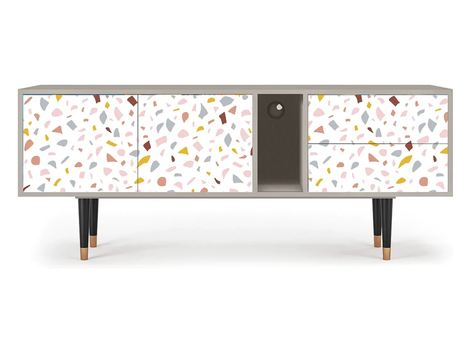 Outlet Mueble de TV - 170х69х48 cm - T1 - Marmelade Cheese, Areia Bege