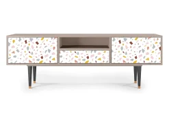 Móvel De Tv* Mueble de TV - 170х59х41 cm - T6 - Marmelade Cheese, Latte Bege