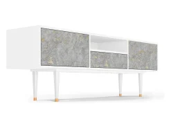 Clearance Mueble de TV - 170х59х41 cm - T6 - Mariana Trench, Branco Bege