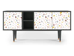 Mueble de TV - 150х69х41 cm - T5 - Marmelade Cheese, Antracite^ Móvel De Tv