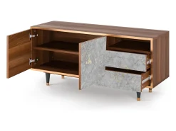 Mueble de TV - 125х56х41 cm - T7 - Mariana Trench, Nogueira^ Móvel De Tv