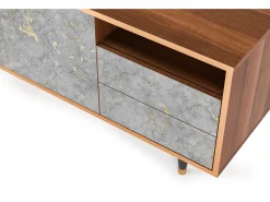 Mueble de TV - 125х56х41 cm - T7 - Mariana Trench, Nogueira^ Móvel De Tv