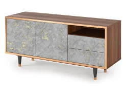 Mueble de TV - 125х56х41 cm - T7 - Mariana Trench, Nogueira^ Móvel De Tv