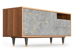 Mueble de TV - 125х56х41 cm - T7 - Mariana Trench, Nogueira^ Móvel De Tv