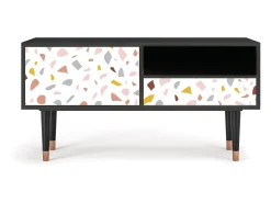 Mueble de TV - 115х59х48 cm - T3 - Marmelade Cheese, Antracite^ Móvel De Tv