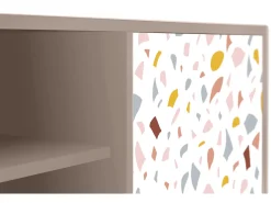 Móvel De Tv| Mueble de TV - 170х69х48 cm - T2 - Marmelade Cheese, Latte Bege
