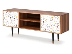 Mueble de TV - 170х69х48 cm - T2 - Marmelade Cheese, Nogueira^ Móvel De Tv