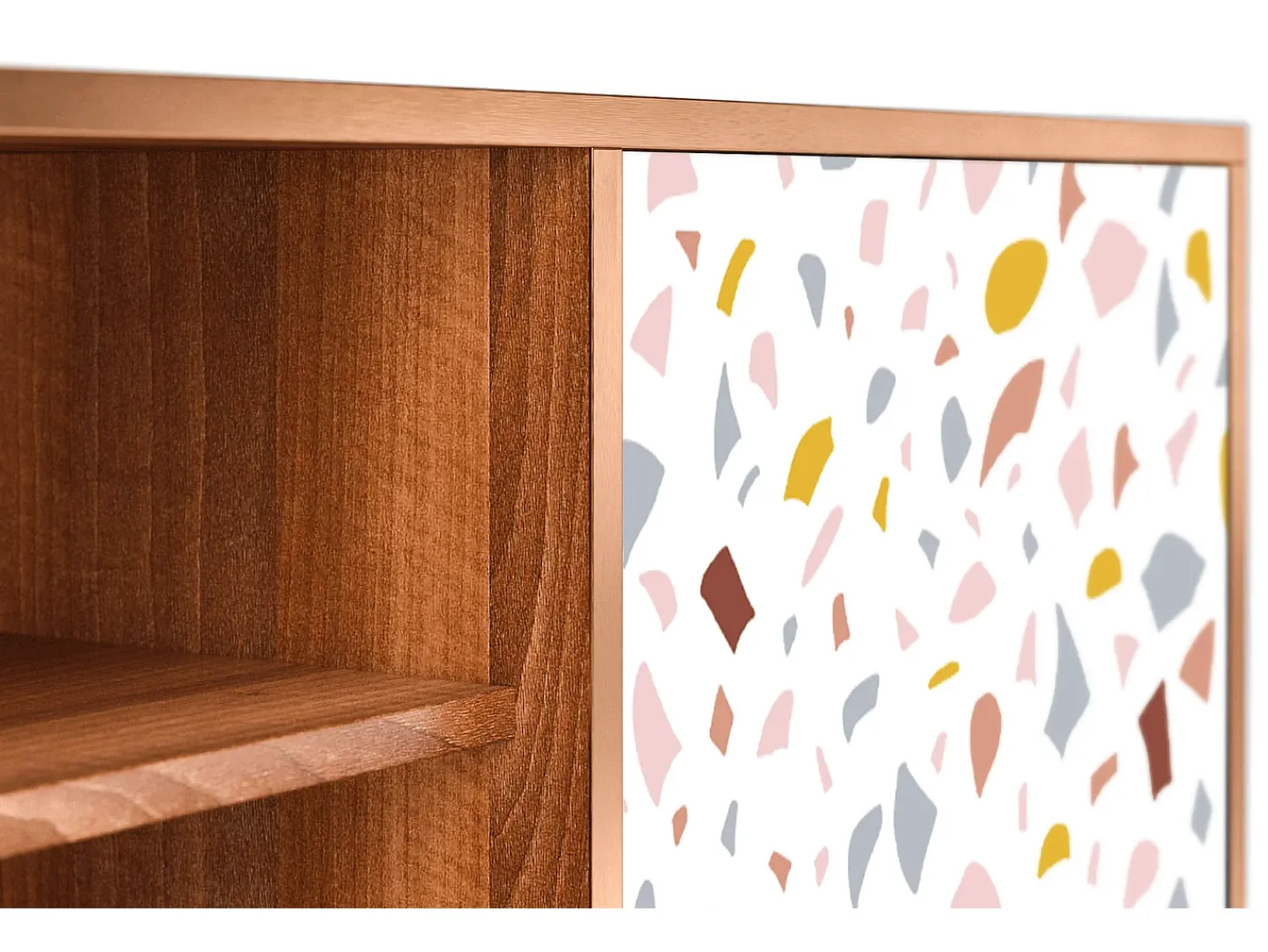 Mueble de TV - 170х69х48 cm - T2 - Marmelade Cheese, Nogueira^ Móvel De Tv