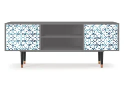 Mueble de TV - 170х69х48 cm - T2 - Marine Strings, Cinza^ Móvel De Tv