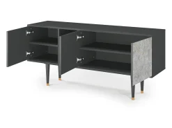 Mueble de TV - 150х69х41 cm - T5 - Mariana Trench, Antracite^ Móvel De Tv