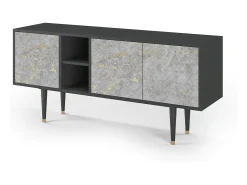 Mueble de TV - 150х69х41 cm - T5 - Mariana Trench, Antracite^ Móvel De Tv