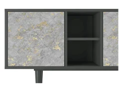 Mueble de TV - 150х69х41 cm - T5 - Mariana Trench, Antracite^ Móvel De Tv