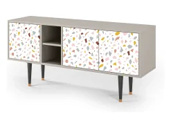 Mueble de TV - 150х69х41 cm - T5 - Marmelade Cheese, Areia^ Móvel De Tv