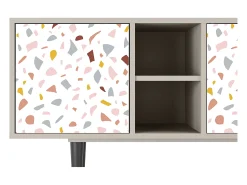 Mueble de TV - 150х69х41 cm - T5 - Marmelade Cheese, Areia^ Móvel De Tv
