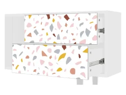 Best Mueble de TV - 170х69х48 cm - T1 - Marmelade Cheese, Branco Bege