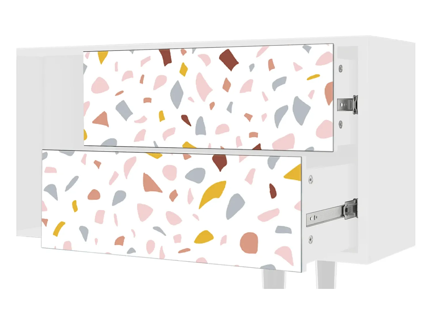 Best Mueble de TV - 170х69х48 cm - T1 - Marmelade Cheese, Branco Bege