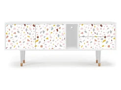 Best Mueble de TV - 170х69х48 cm - T1 - Marmelade Cheese, Branco Bege