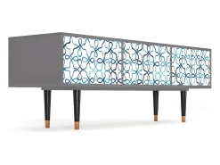 Mueble de TV - 170х59х48 cm - T4 - Marine Strings, Cinza^ Móvel De Tv