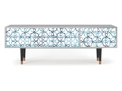 Mueble de TV - 170х59х48 cm - T4 - Marine Strings, Cinza^ Móvel De Tv