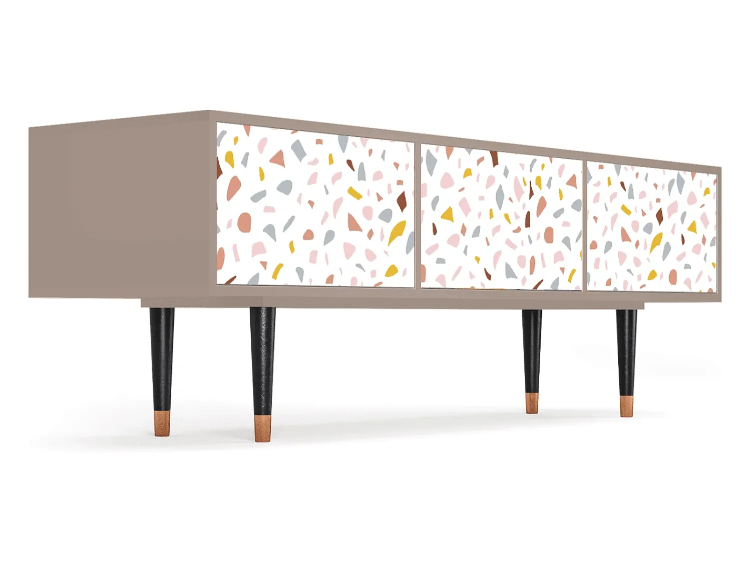 Móvel De Tv* Mueble de TV - 170х59х48 cm - T4 - Marmelade Cheese, Latte Bege