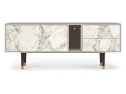 Mueble de TV - 170х69х48 cm - T1 - Milk Marble, Areia^ Móvel De Tv
