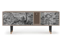 Mueble de TV - 170х69х48 cm - T1 - Milites Requiescentes, Latte^ Móvel De Tv