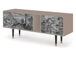 Mueble de TV - 170х69х48 cm - T1 - Milites Requiescentes, Latte^ Móvel De Tv