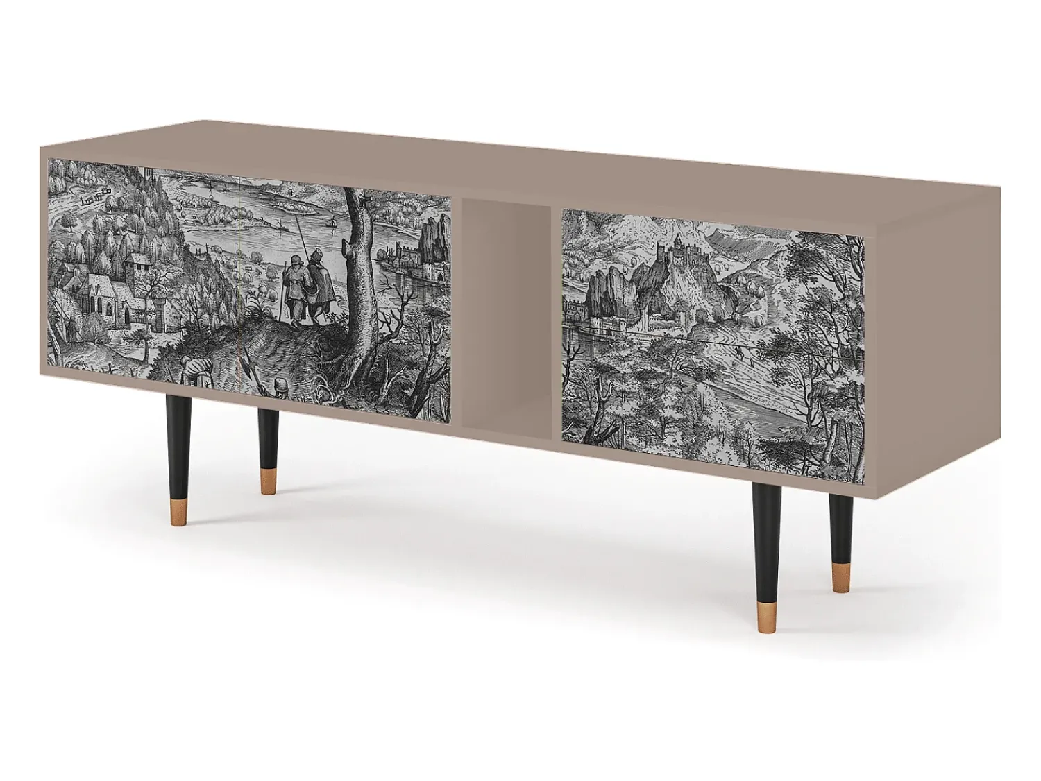 Mueble de TV - 170х69х48 cm - T1 - Milites Requiescentes, Latte^ Móvel De Tv