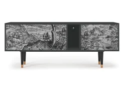 Mueble de TV - 170х69х48 cm - T1 - Milites Requiescentes, Antracite^ Móvel De Tv