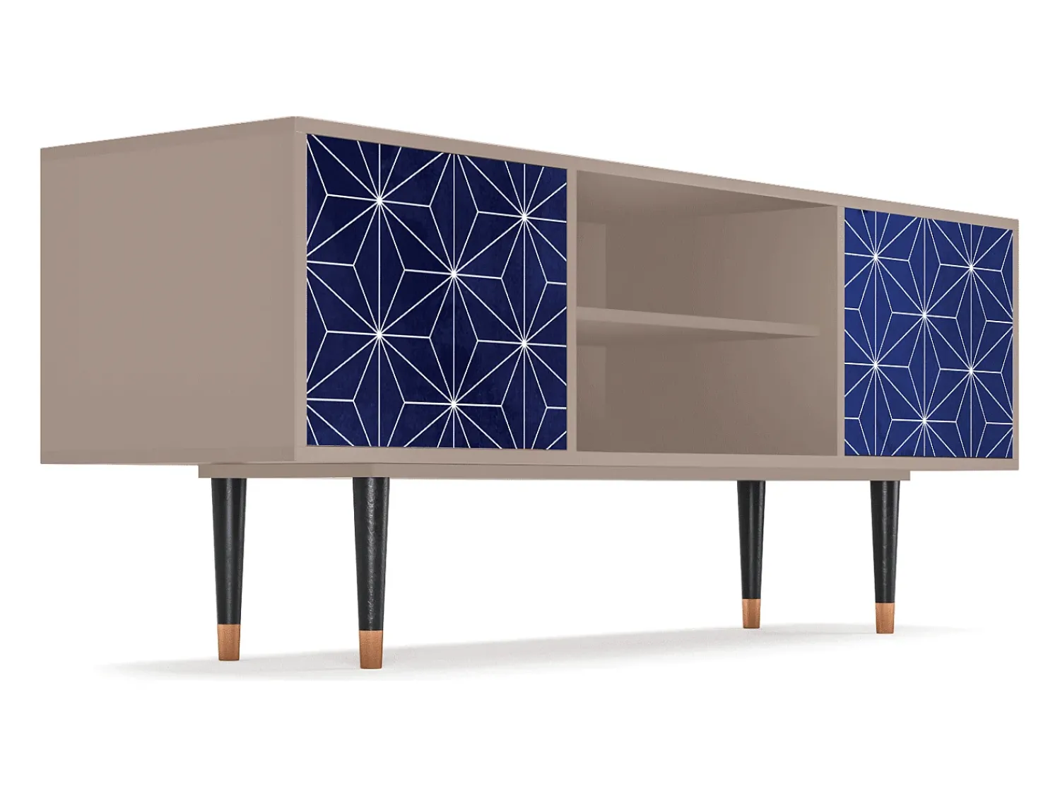 Móvel De Tv| Mueble de TV - 170х69х48 cm - T2 - Milky Way, Latte Bege