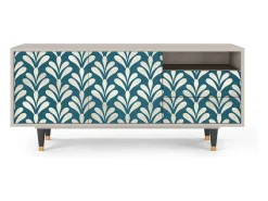 Discount Mueble de TV - 125х56х41 cm - T7 - Milky Tears, Areia Bege