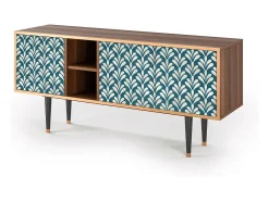 Mueble de TV - 150х69х41 cm - T5 - Milky Tears, Nogueira^ Móvel De Tv