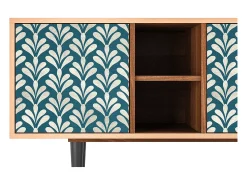 Mueble de TV - 150х69х41 cm - T5 - Milky Tears, Nogueira^ Móvel De Tv