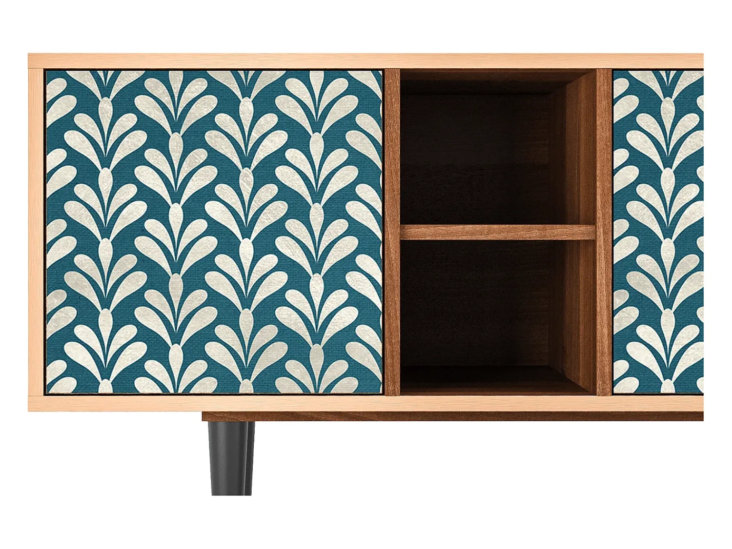Mueble de TV - 150х69х41 cm - T5 - Milky Tears, Nogueira^ Móvel De Tv