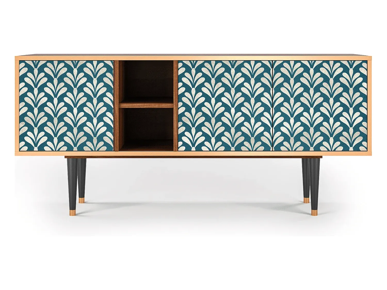 Mueble de TV - 150х69х41 cm - T5 - Milky Tears, Nogueira^ Móvel De Tv
