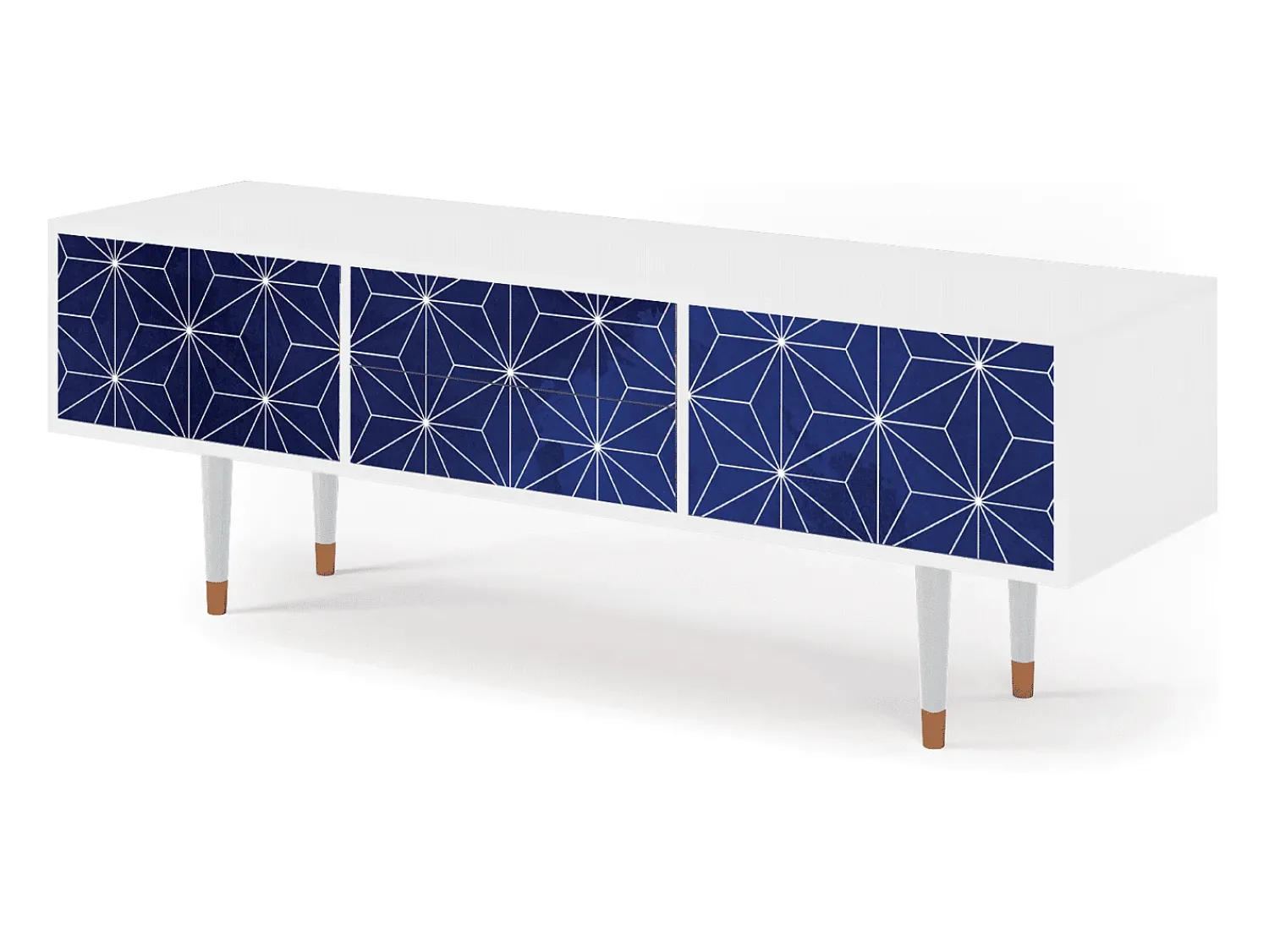 Mueble de TV - 170х59х48 cm - T4 - Milky Way, Branco^ Móvel De Tv