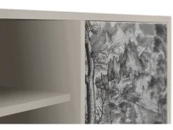 Móvel De Tv| Mueble de TV - 170х69х48 cm - T2 - Milites Requiescentes, Areia Bege