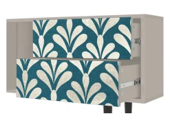 Móvel De Tv| Mueble de TV - 170х69х48 cm - T1 - Milky Tears, Areia Bege