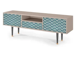 Móvel De Tv* Mueble de TV - 170х59х41 cm - T6 - Milky Tears, Areia Bege