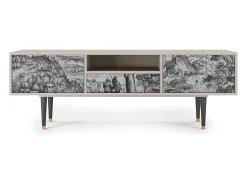 Mueble de TV - 170х59х41 cm - T6 - Milites Requiescentes, Areia^ Móvel De Tv