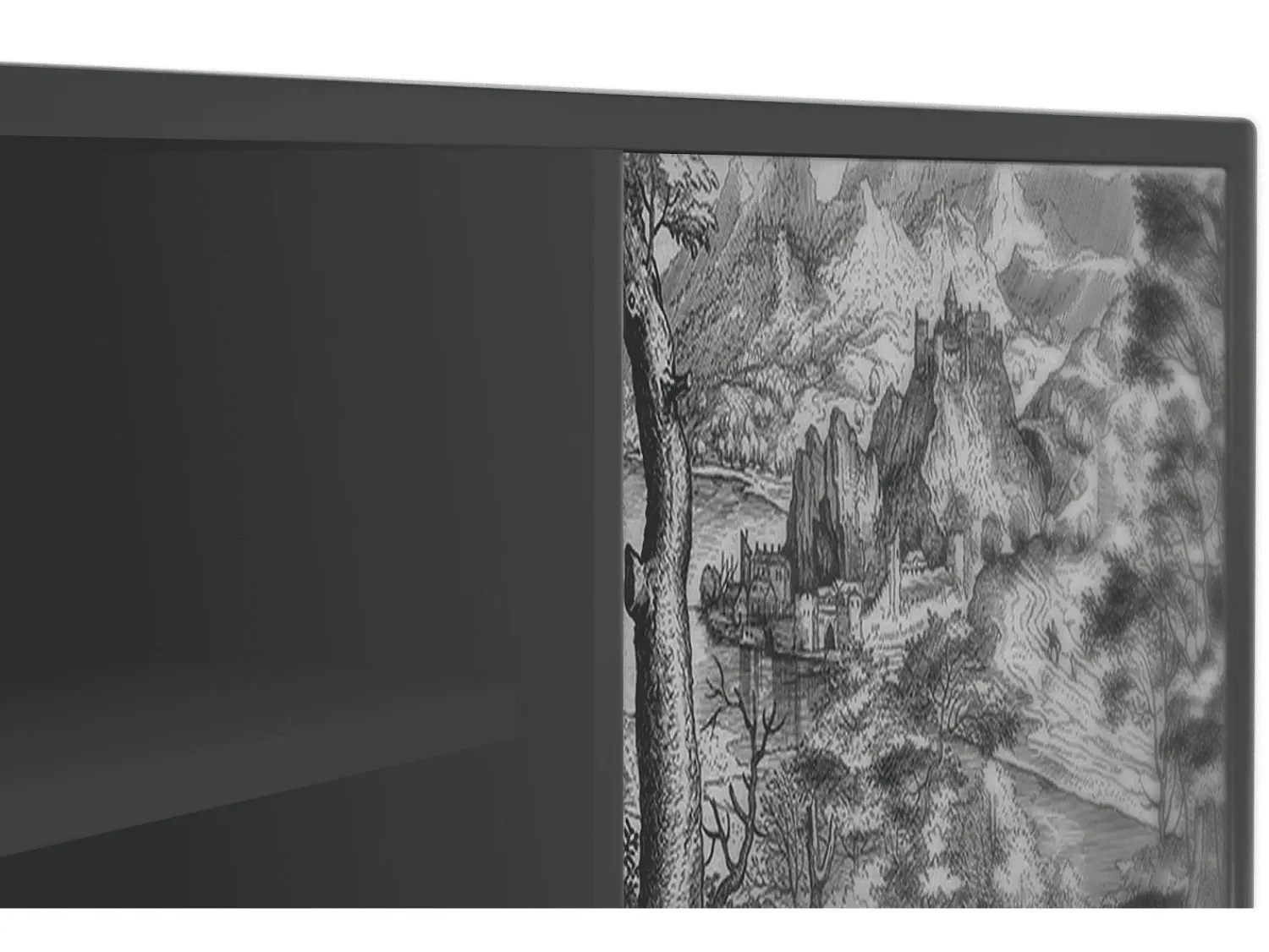 Mueble de TV - 170х69х48 cm - T2 - Milites Requiescentes, Antracite^ Móvel De Tv