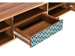 Sale Mueble de TV - 170х59х41 cm - T6 - Milky Tears, Nogueira Castanho