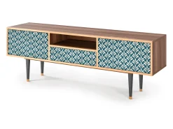 Sale Mueble de TV - 170х59х41 cm - T6 - Milky Tears, Nogueira Castanho