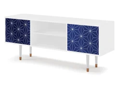 Móvel De Tv* Mueble de TV - 170х69х48 cm - T2 - Milky Way, Branco Bege