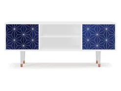 Móvel De Tv* Mueble de TV - 170х69х48 cm - T2 - Milky Way, Branco Bege