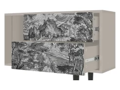Mueble de TV - 170х69х48 cm - T1 - Milites Requiescentes, Areia^ Móvel De Tv